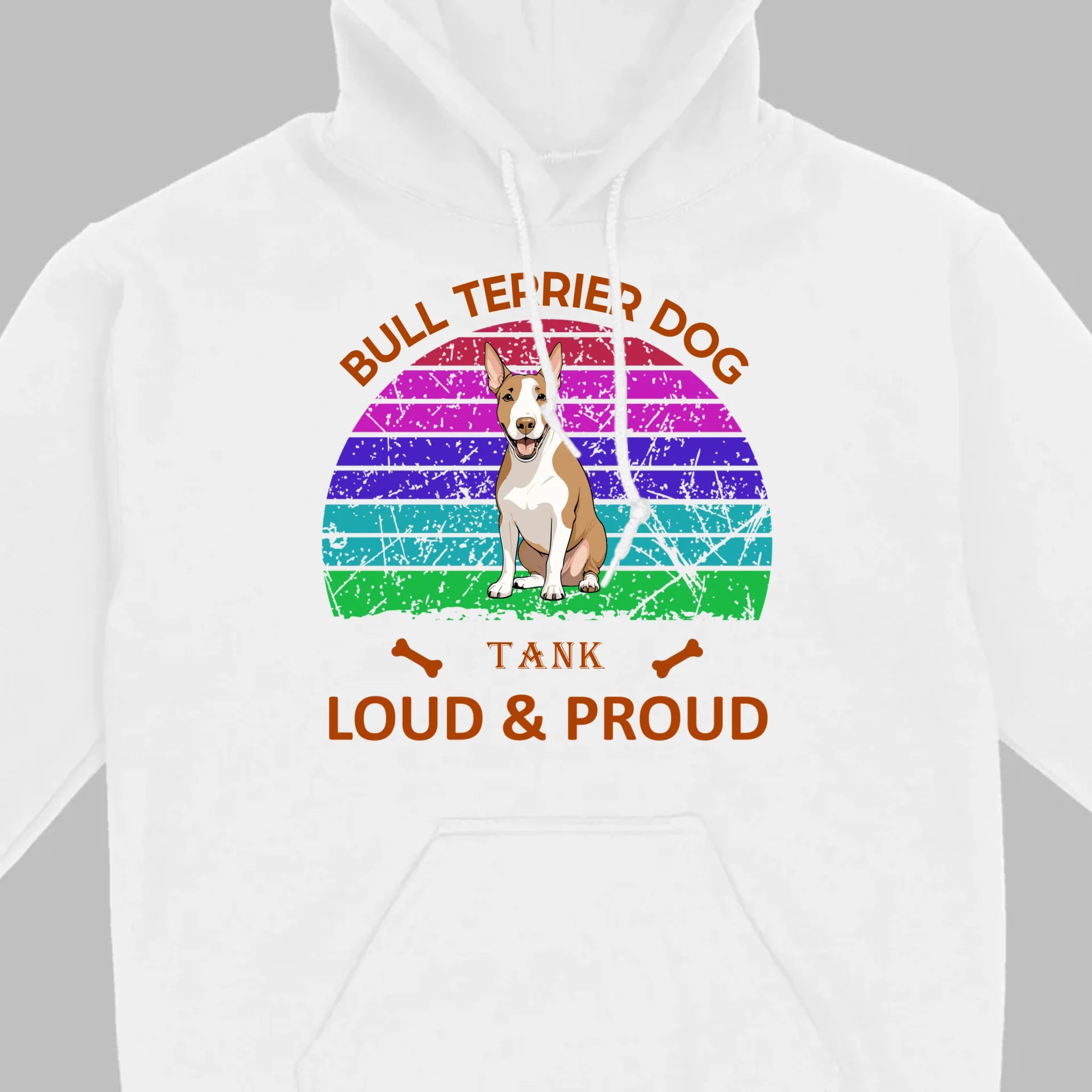 Custom Bull Terrier Basic Tee - Loud & Proud Personalized Dog Lovers Gift - 89Prints