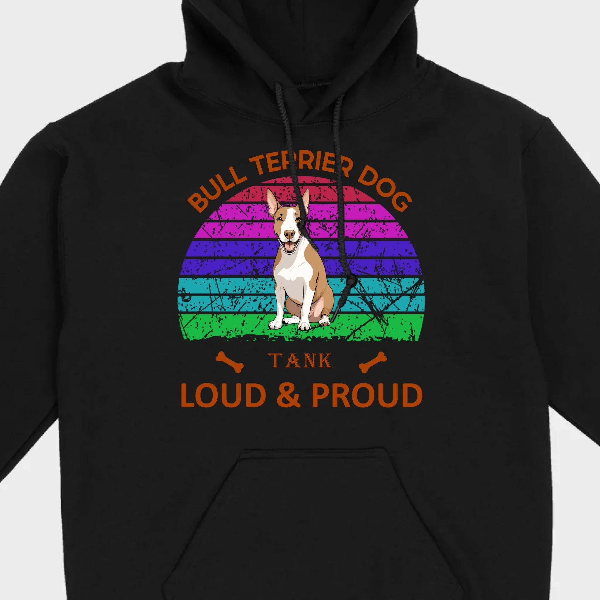 Custom Bull Terrier Basic Tee - Loud & Proud Personalized Dog Lovers Gift - 89Prints