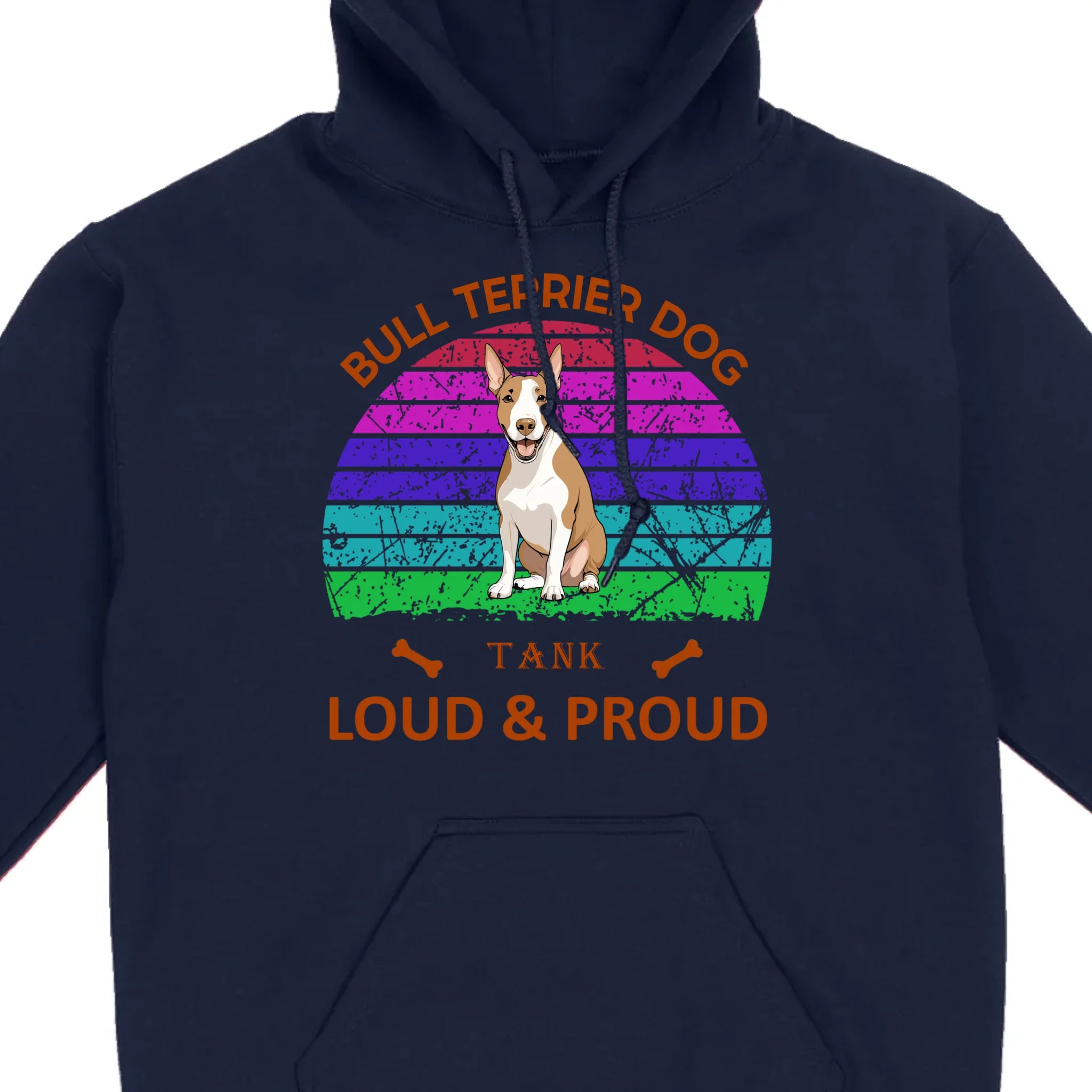 Custom Bull Terrier Basic Tee - Loud & Proud Personalized Dog Lovers Gift - 89Prints