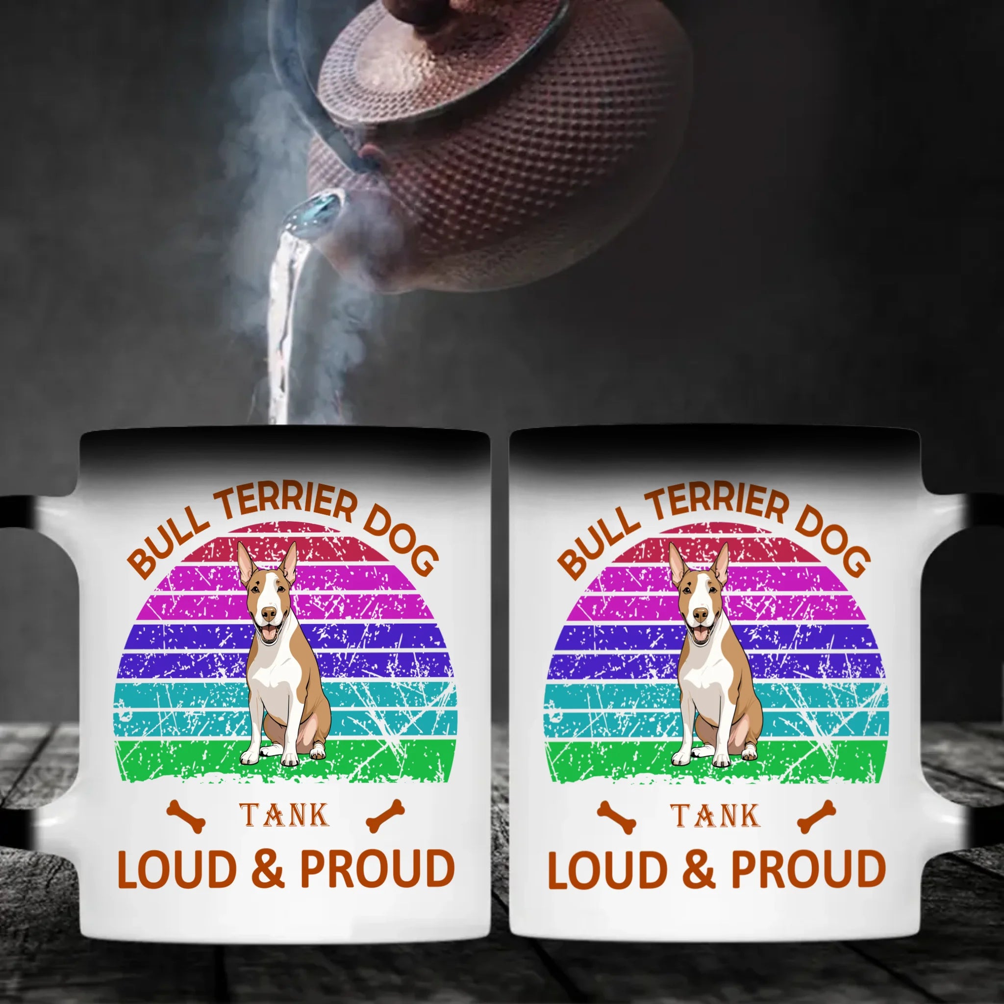 Heartfelt Bull Terrier Mug – Loud And Proud Dog Gift - 89Prints