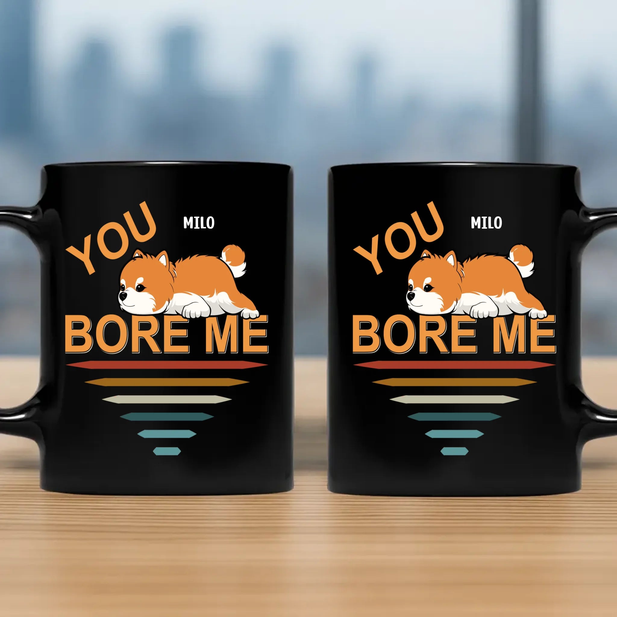 You Bore Me Mug – Tailored Dog Clipart Gift - 89Prints