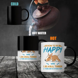 How To Be Happy Mug - Individualized Perfect Gift For Dog Owners - 89Prints