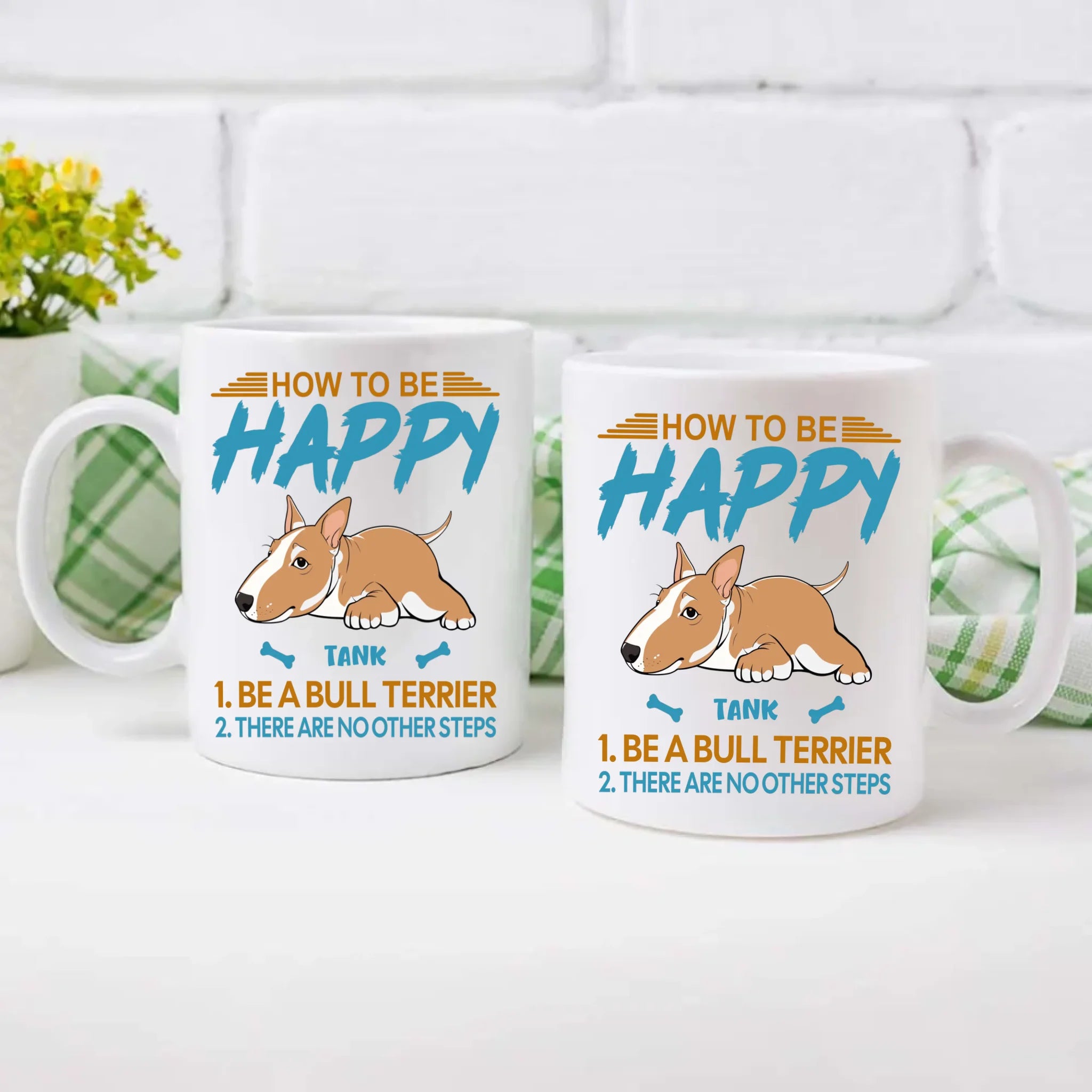 How To Be Happy Mug - Individualized Perfect Gift For Dog Owners - 89Prints