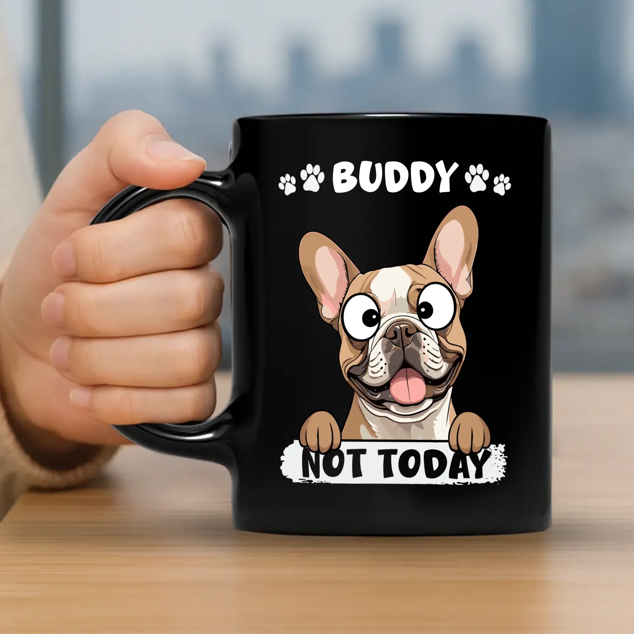 Not Today Dog Mug – Funny Gift for Dog Owners - 89Prints