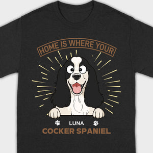 Custom Dog Basic Tee With 