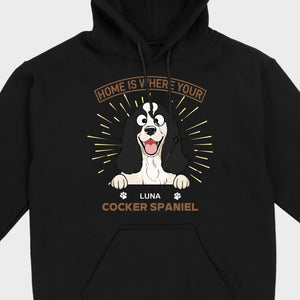 Custom Dog Basic Tee With 