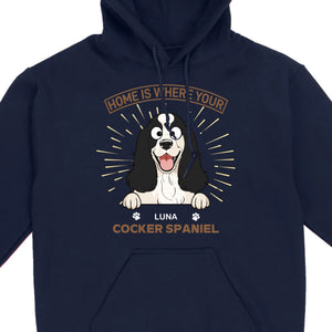 Custom Dog Basic Tee With 