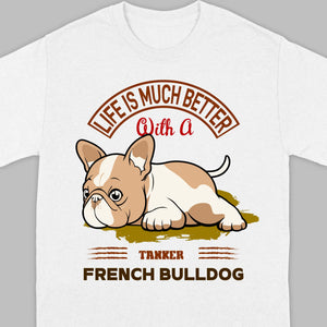Dog Lovers Tee Shirts With 