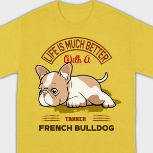Dog Lovers Tee Shirts With 