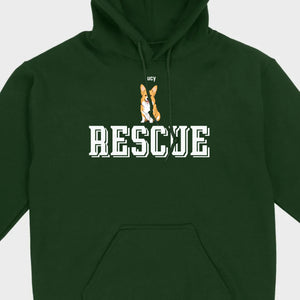Custom Rescue Dog Basic Tee - Funny Dog Owner Shirt - 89Prints