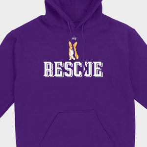 Custom Rescue Dog Basic Tee - Funny Dog Owner Shirt - 89Prints