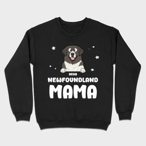 Personalized Dog and Owner Shirt Dog Mama Tee - 89Prints