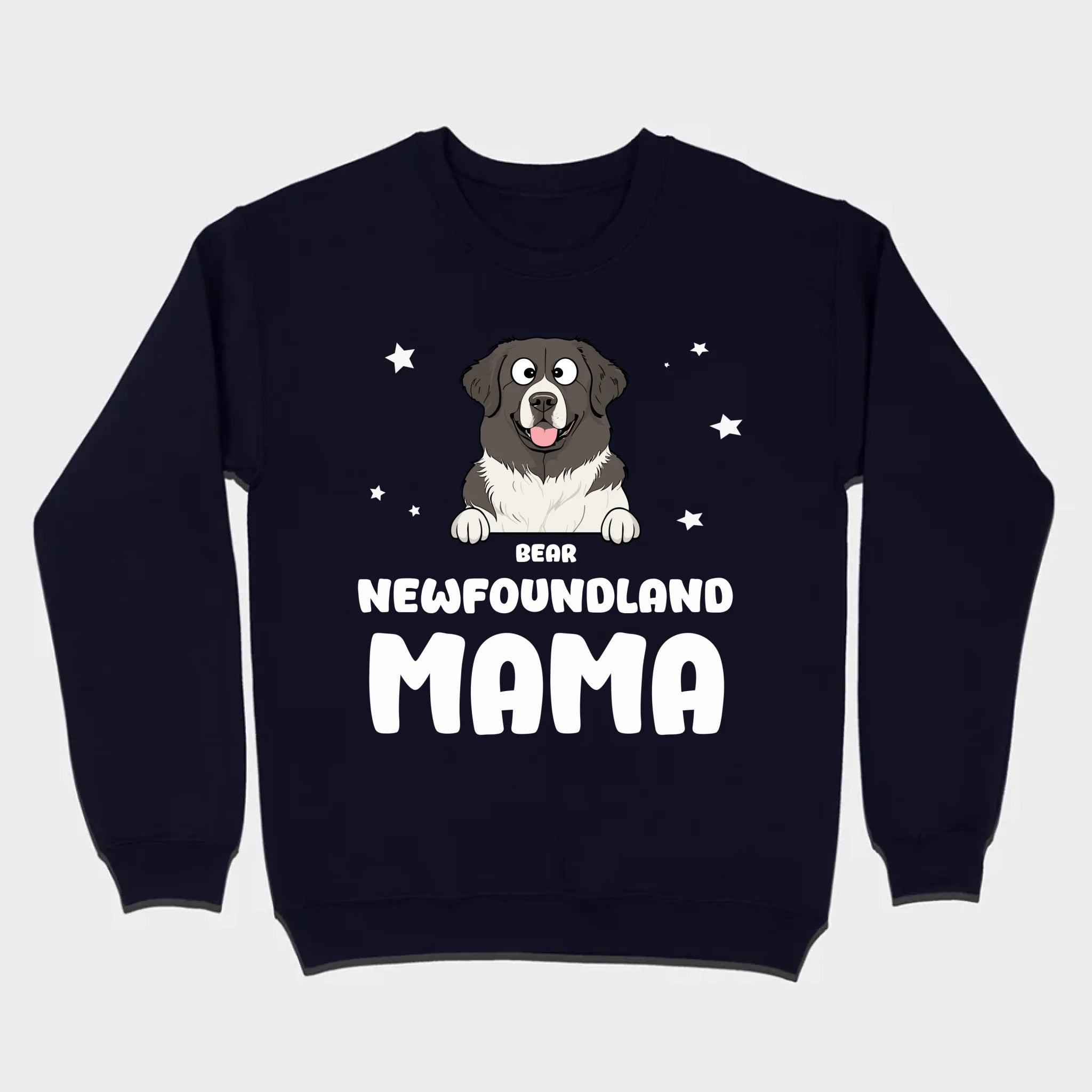 Personalized Dog and Owner Shirt Dog Mama Tee - 89Prints