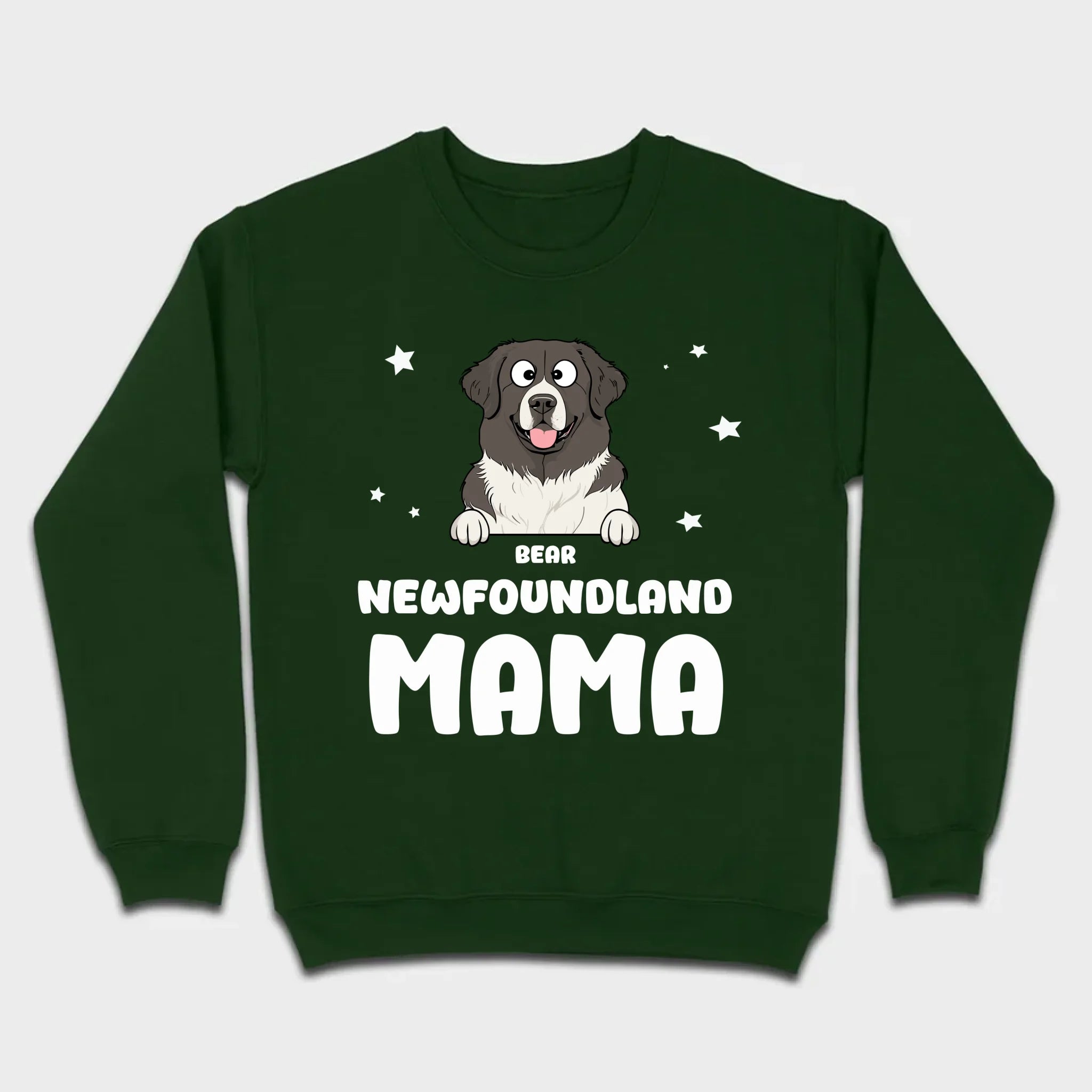 Personalized Dog and Owner Shirt Dog Mama Tee - 89Prints