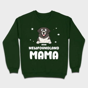Personalized Dog and Owner Shirt Dog Mama Tee - 89Prints