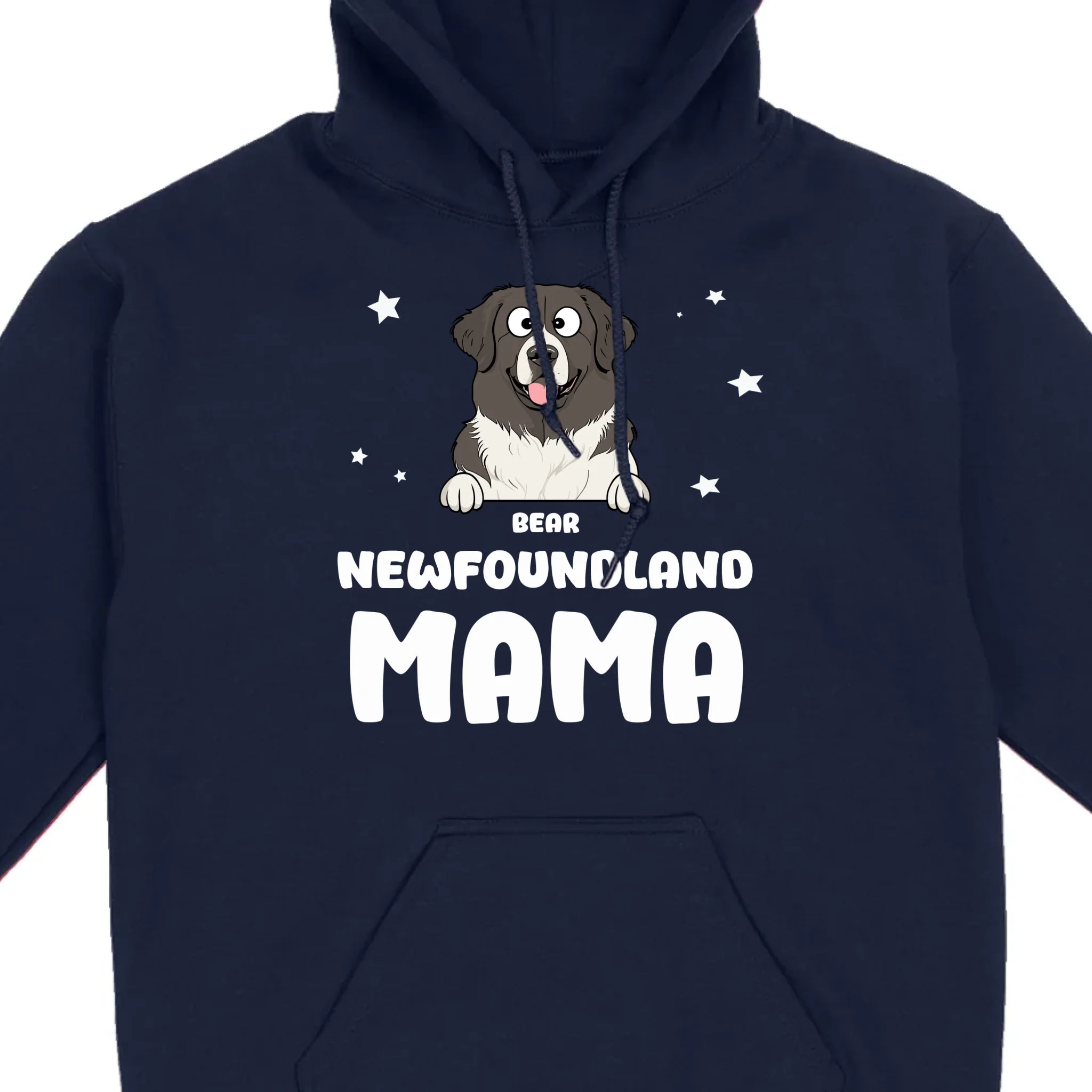 Personalized Dog and Owner Shirt Dog Mama Tee - 89Prints