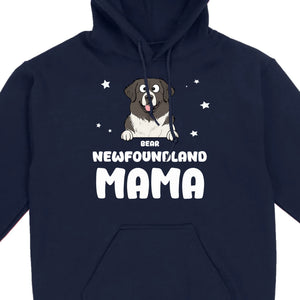 Personalized Dog and Owner Shirt Dog Mama Tee - 89Prints