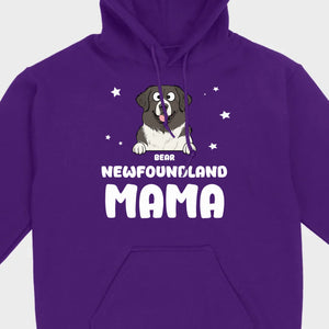 Personalized Dog and Owner Shirt Dog Mama Tee - 89Prints