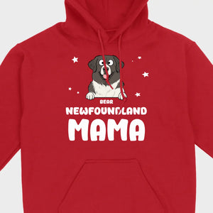 Personalized Dog and Owner Shirt Dog Mama Tee - 89Prints