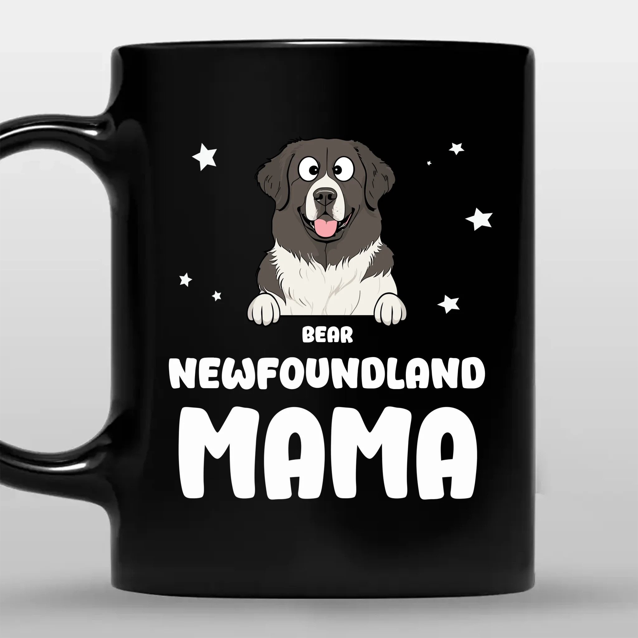 Newfoundland Mama Dog Mug - Signature Custom Gift For Dog Lovers - 89Prints