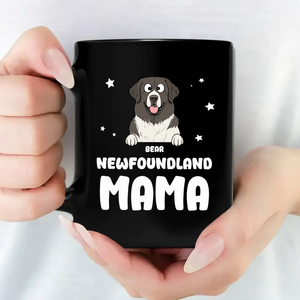 Newfoundland Mama Dog Mug - Signature Custom Gift For Dog Lovers - 89Prints
