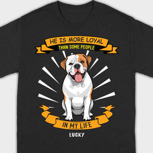 Custom American Bulldog Basic Tee 