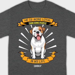 Custom American Bulldog Basic Tee 
