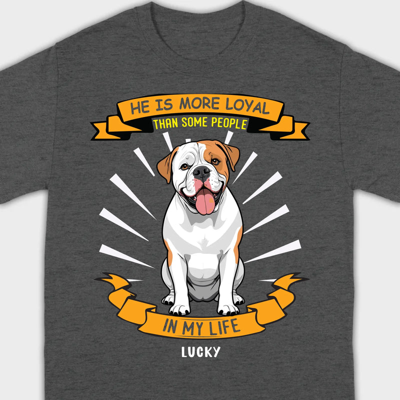 Custom American Bulldog Basic Tee 