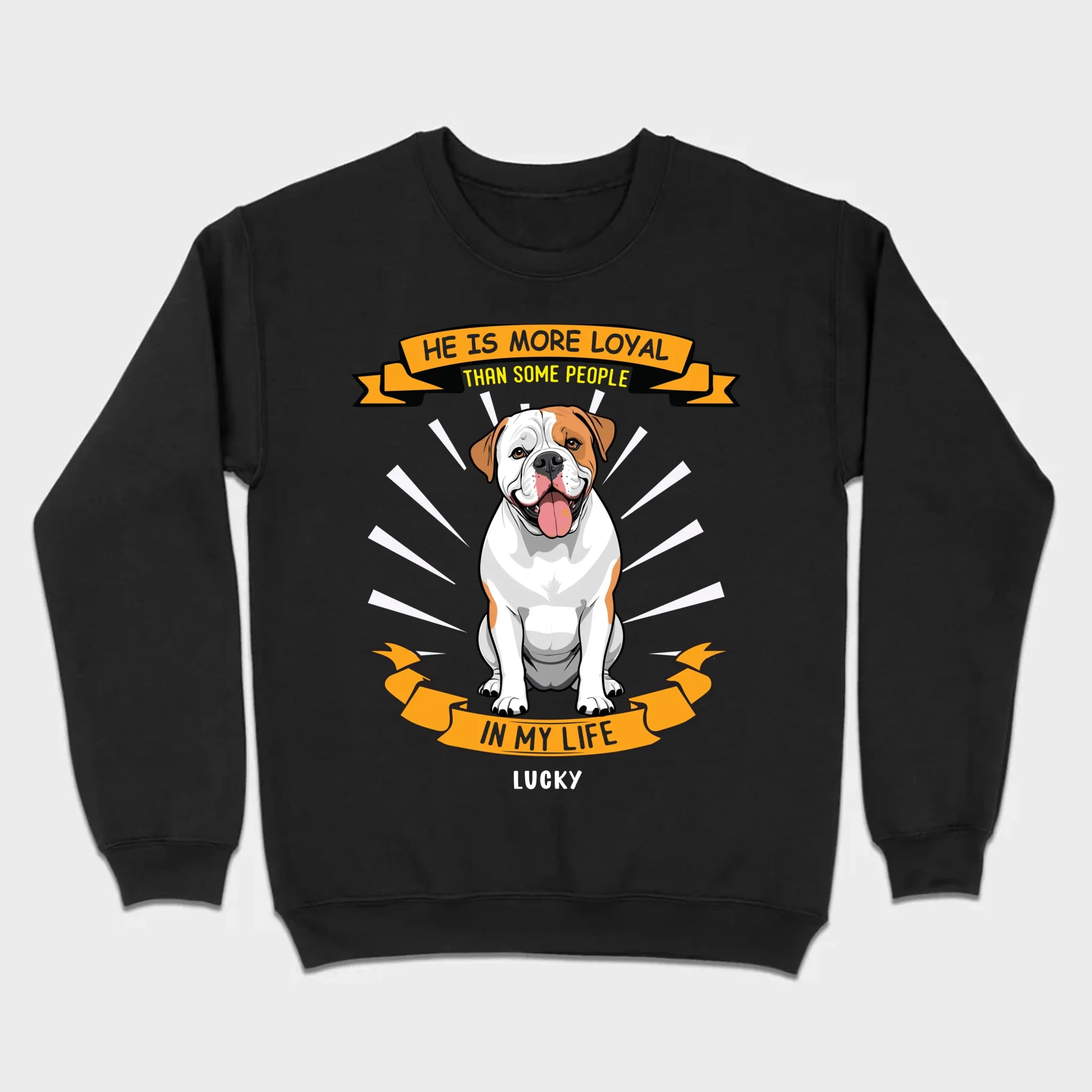 Custom American Bulldog Basic Tee 