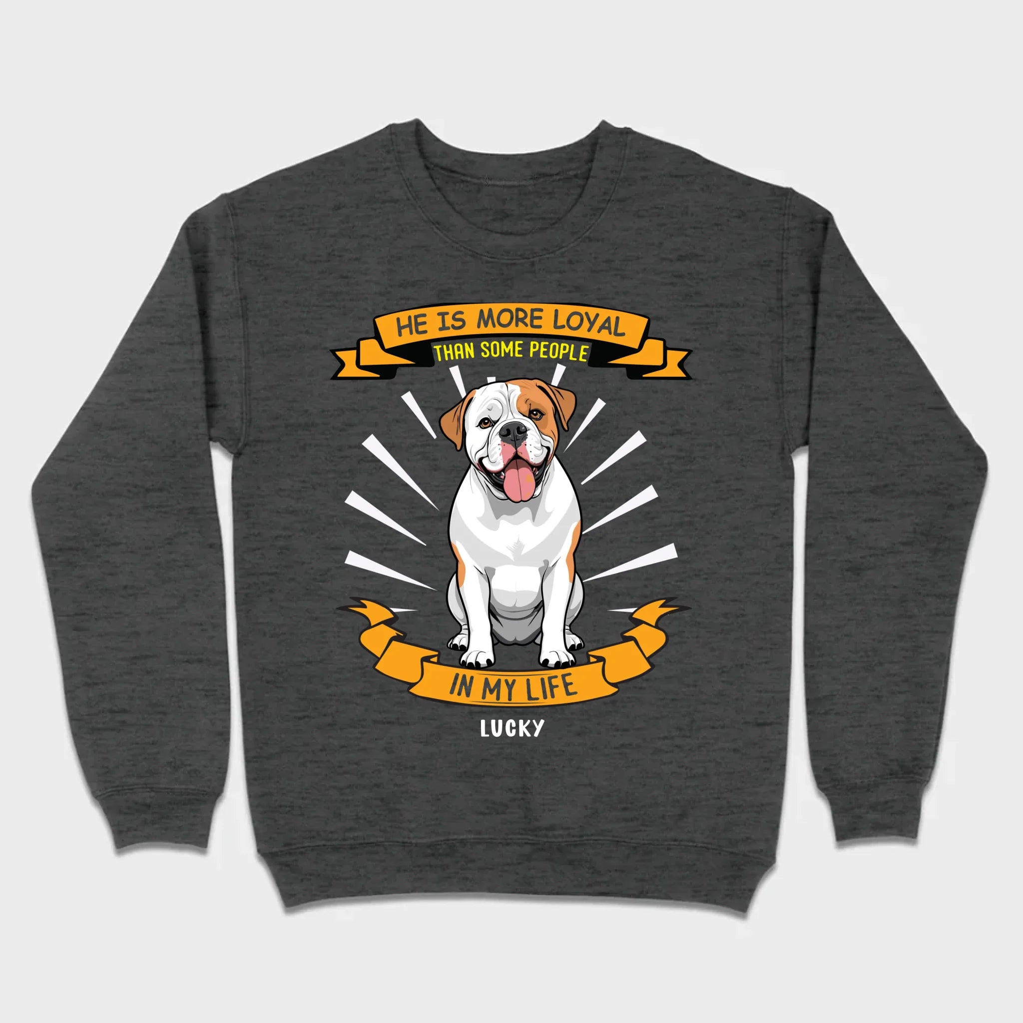 Custom American Bulldog Basic Tee 