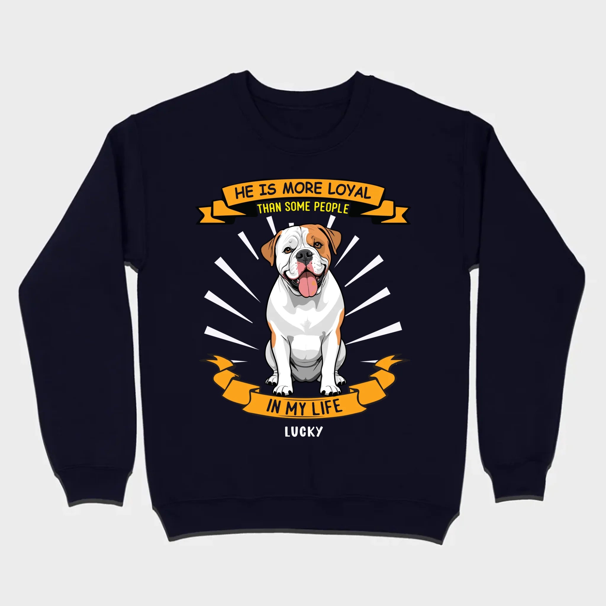 Custom American Bulldog Basic Tee 