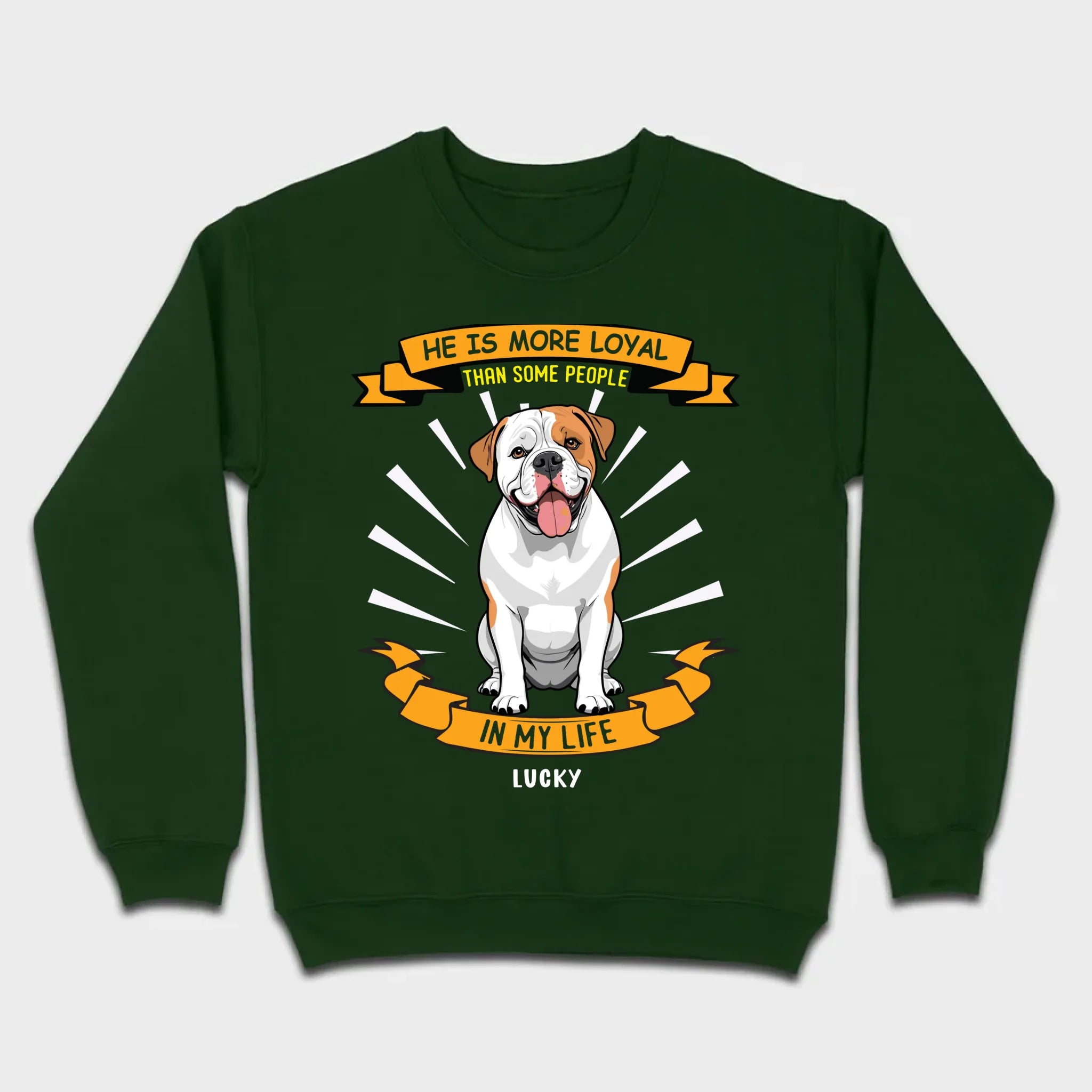 Custom American Bulldog Basic Tee 