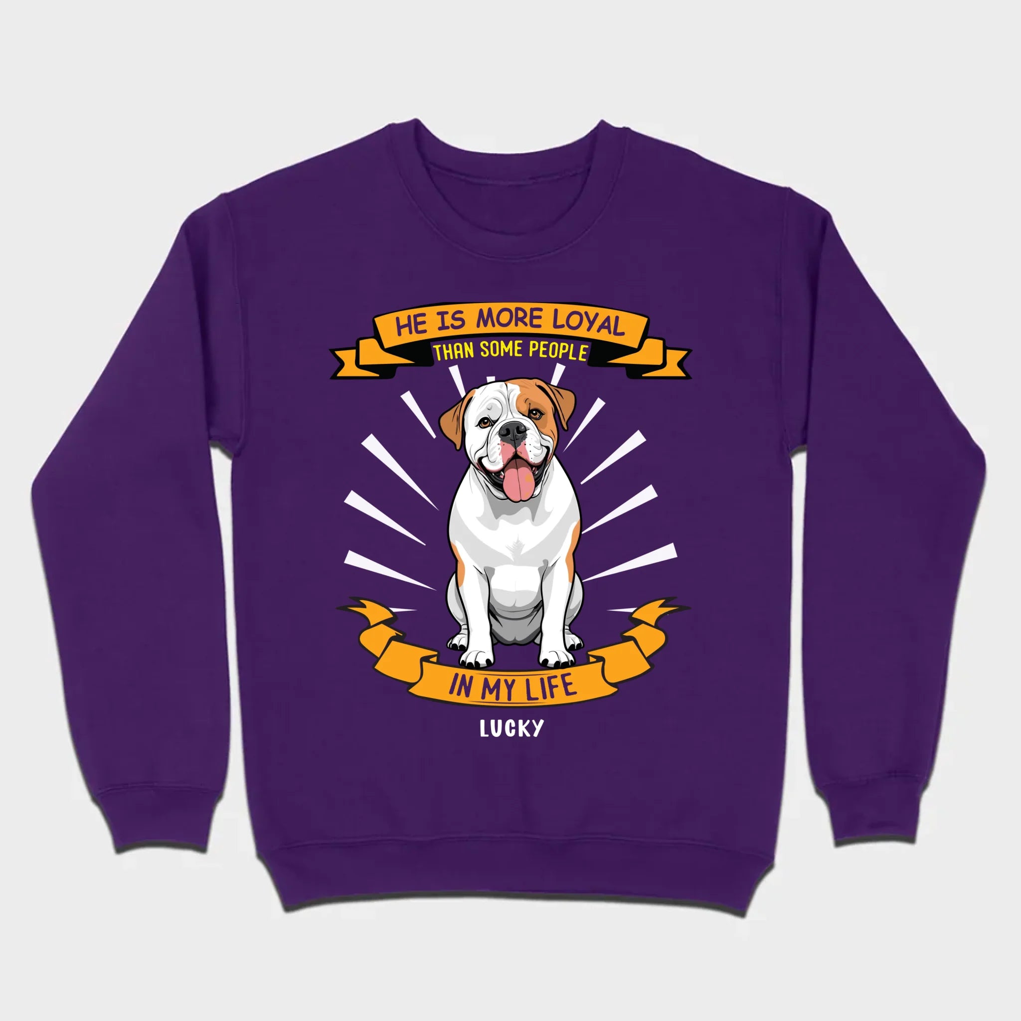 Custom American Bulldog Basic Tee 