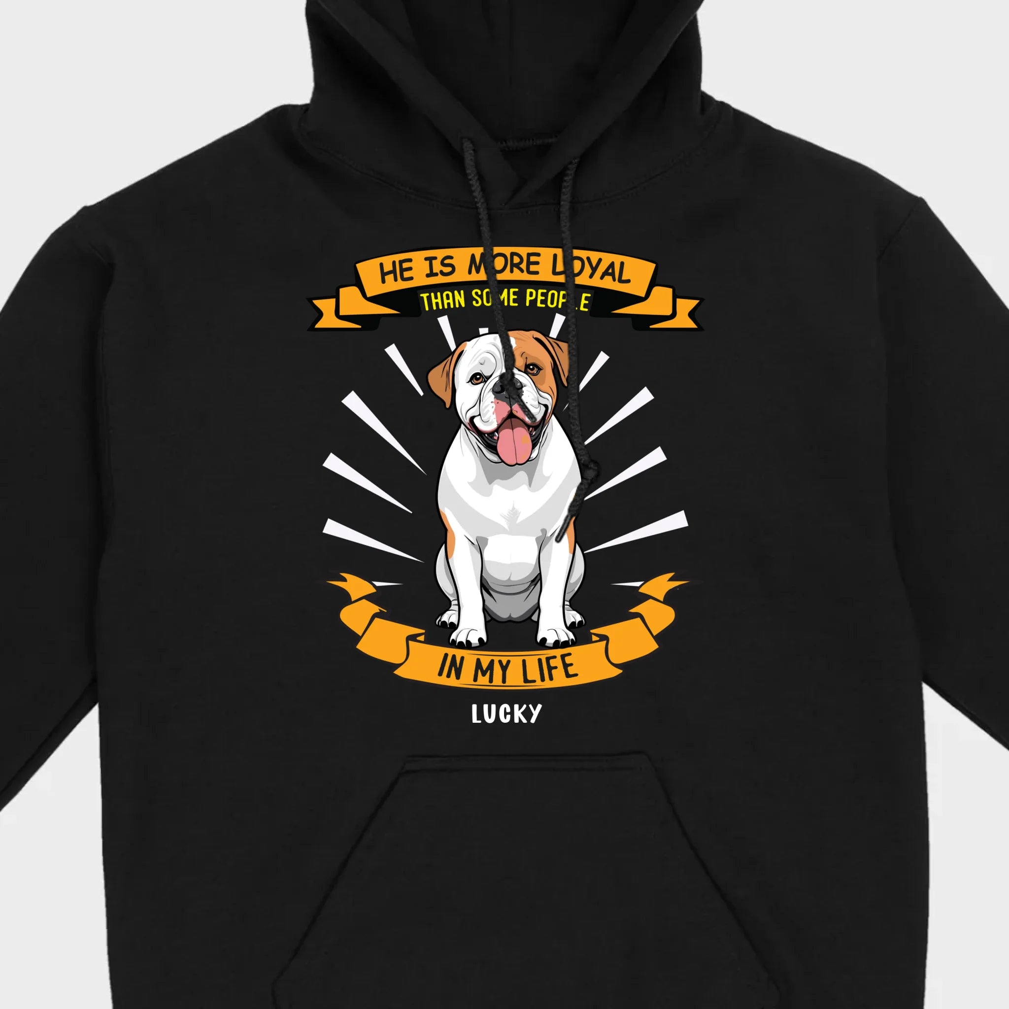 Custom American Bulldog Basic Tee 