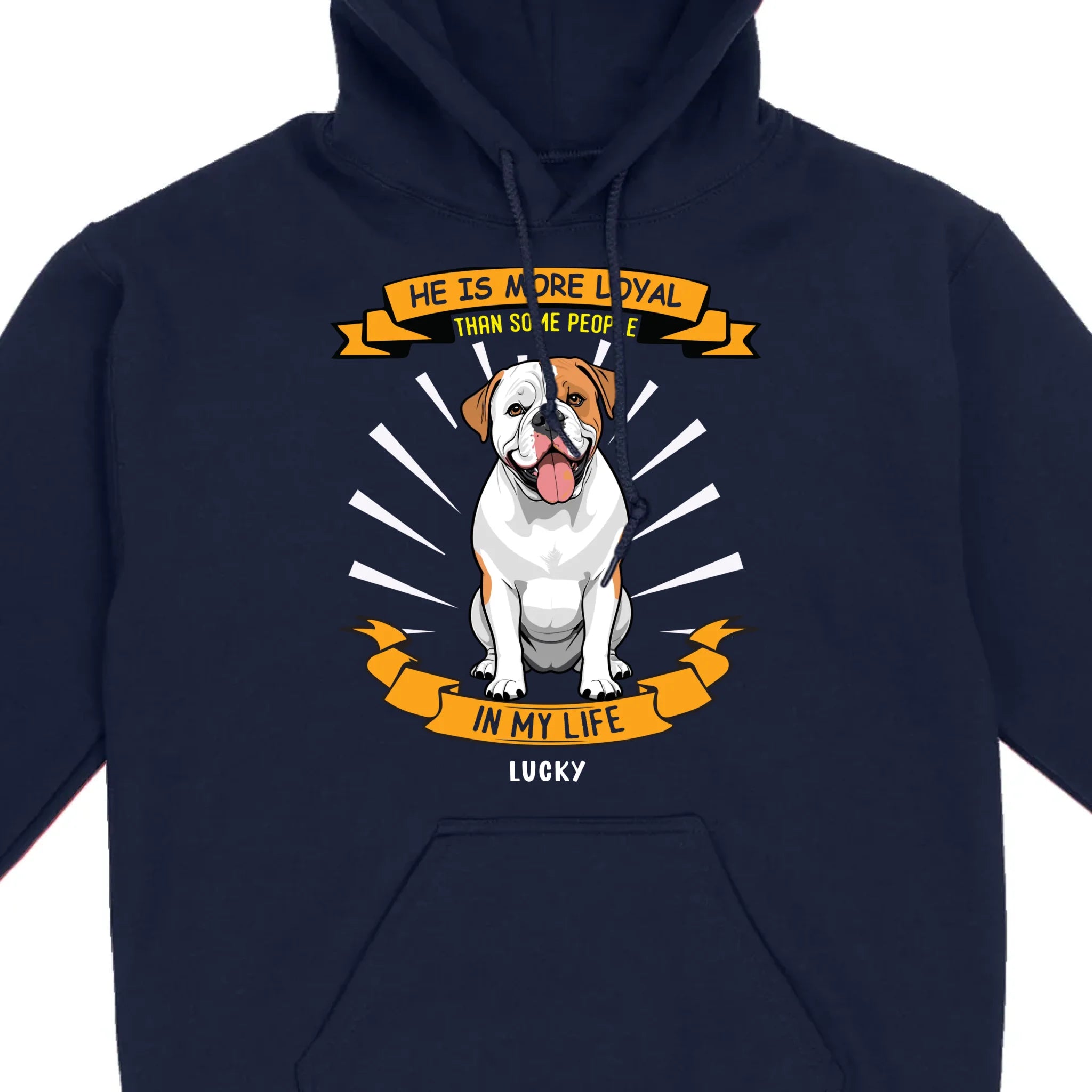 Custom American Bulldog Basic Tee 