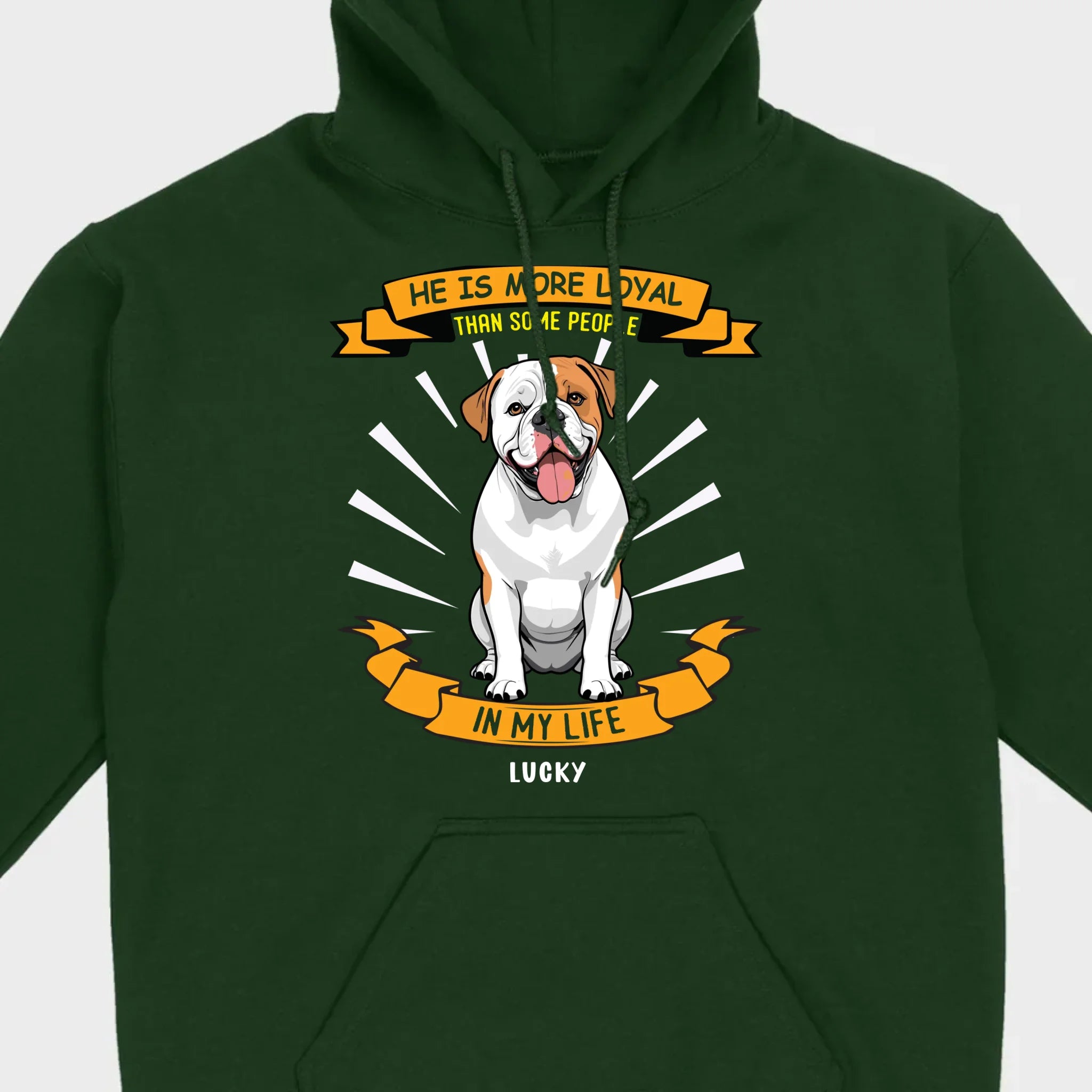 Custom American Bulldog Basic Tee 