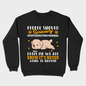Custom Bichon Frise Sweatshirt With 