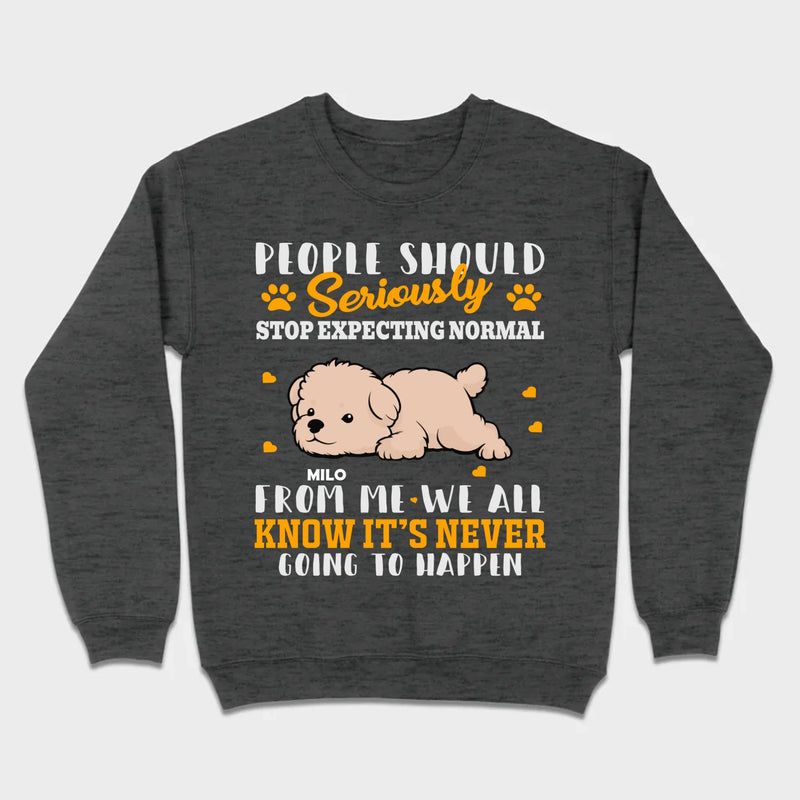 Custom Bichon Frise Sweatshirt With 