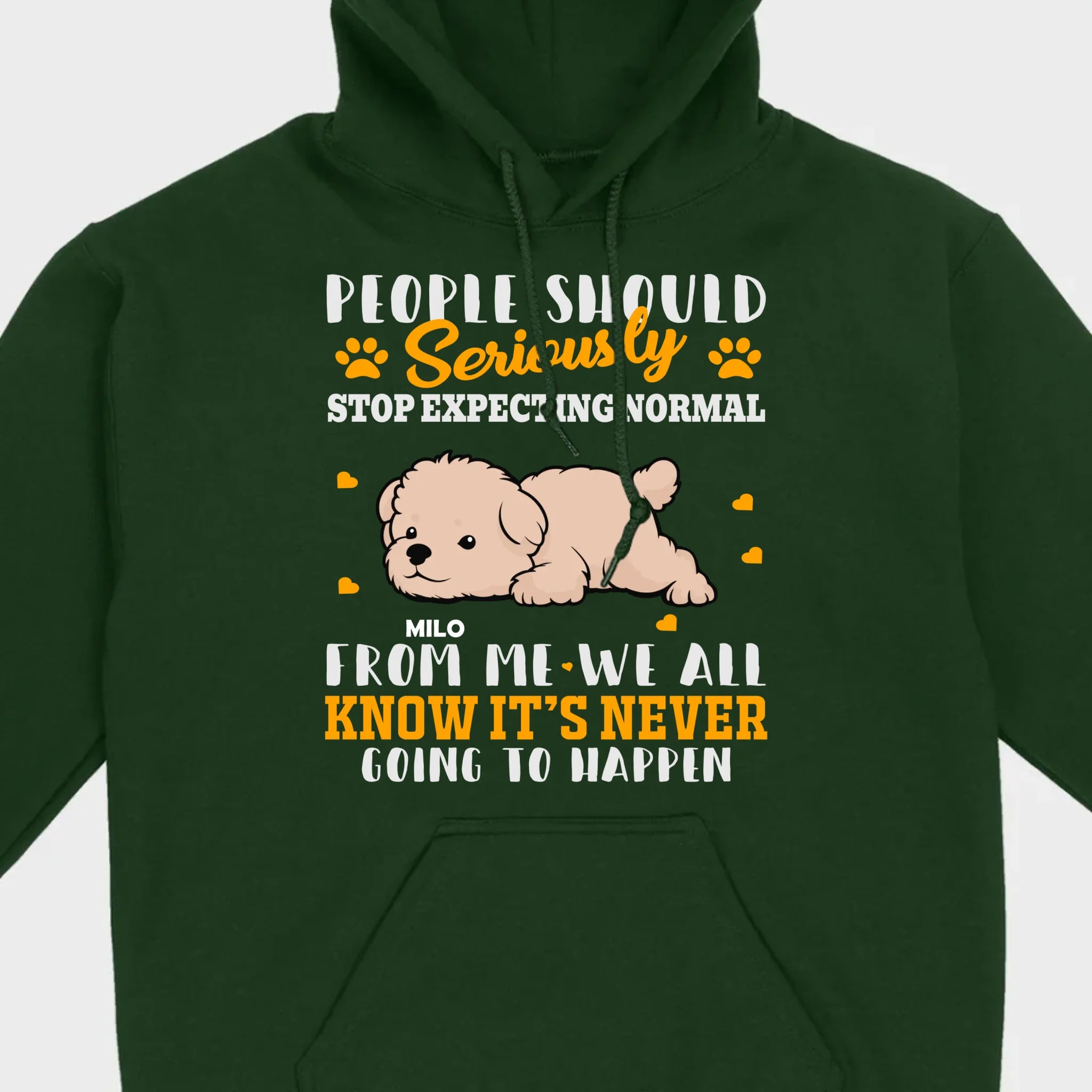 Custom Bichon Frise Sweatshirt With 
