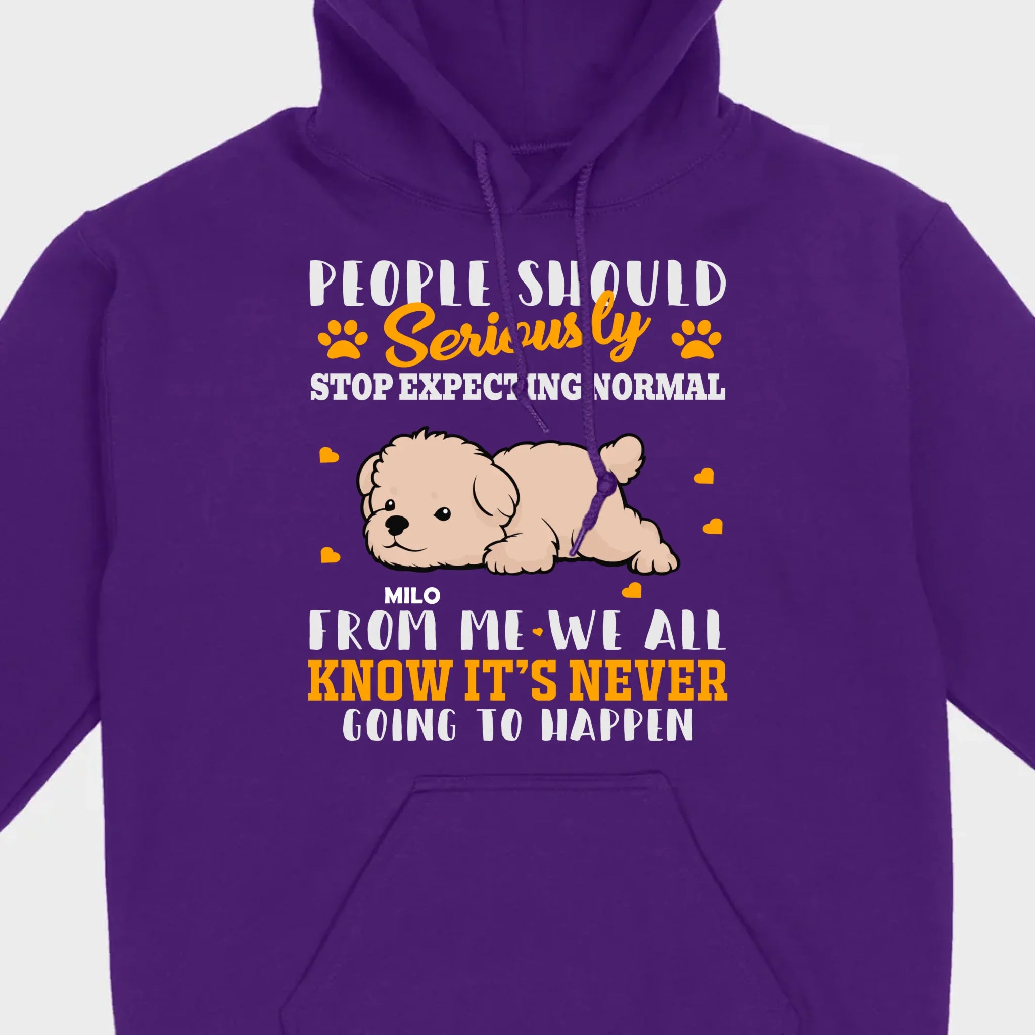 Custom Bichon Frise Sweatshirt With 