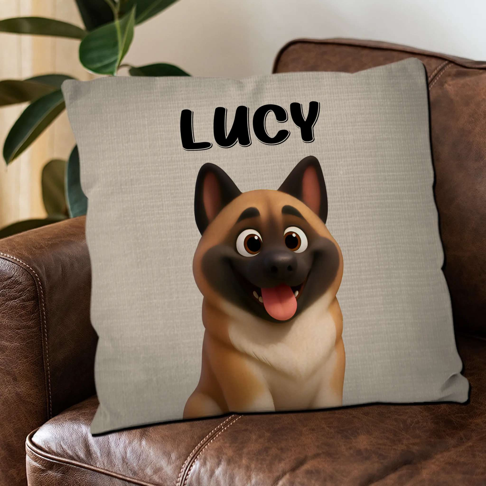 Personalized For Lucy Pillow - Emotional Custom Dog Gift For Owners - 89Prints