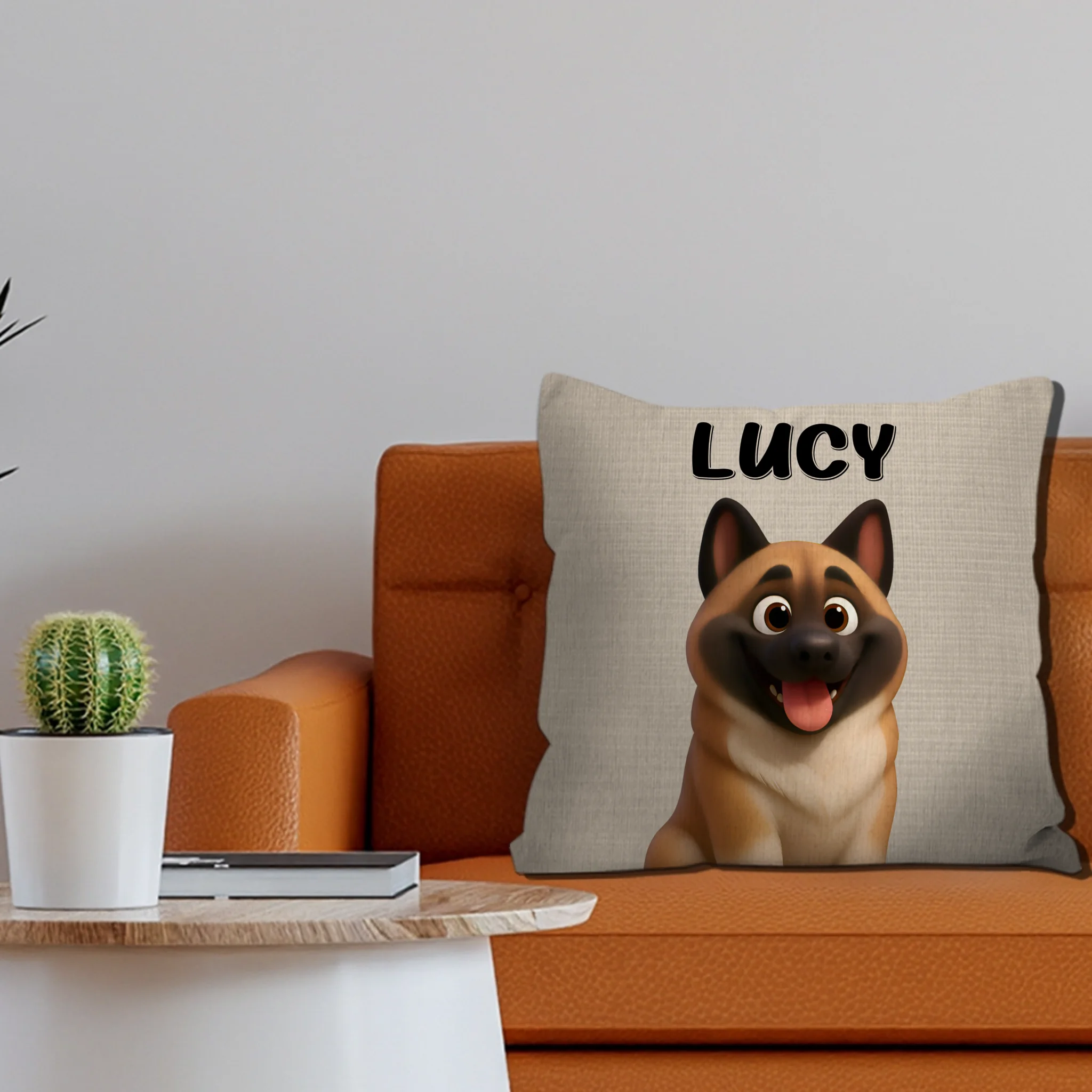 Personalized For Lucy Pillow - Emotional Custom Dog Gift For Owners - 89Prints