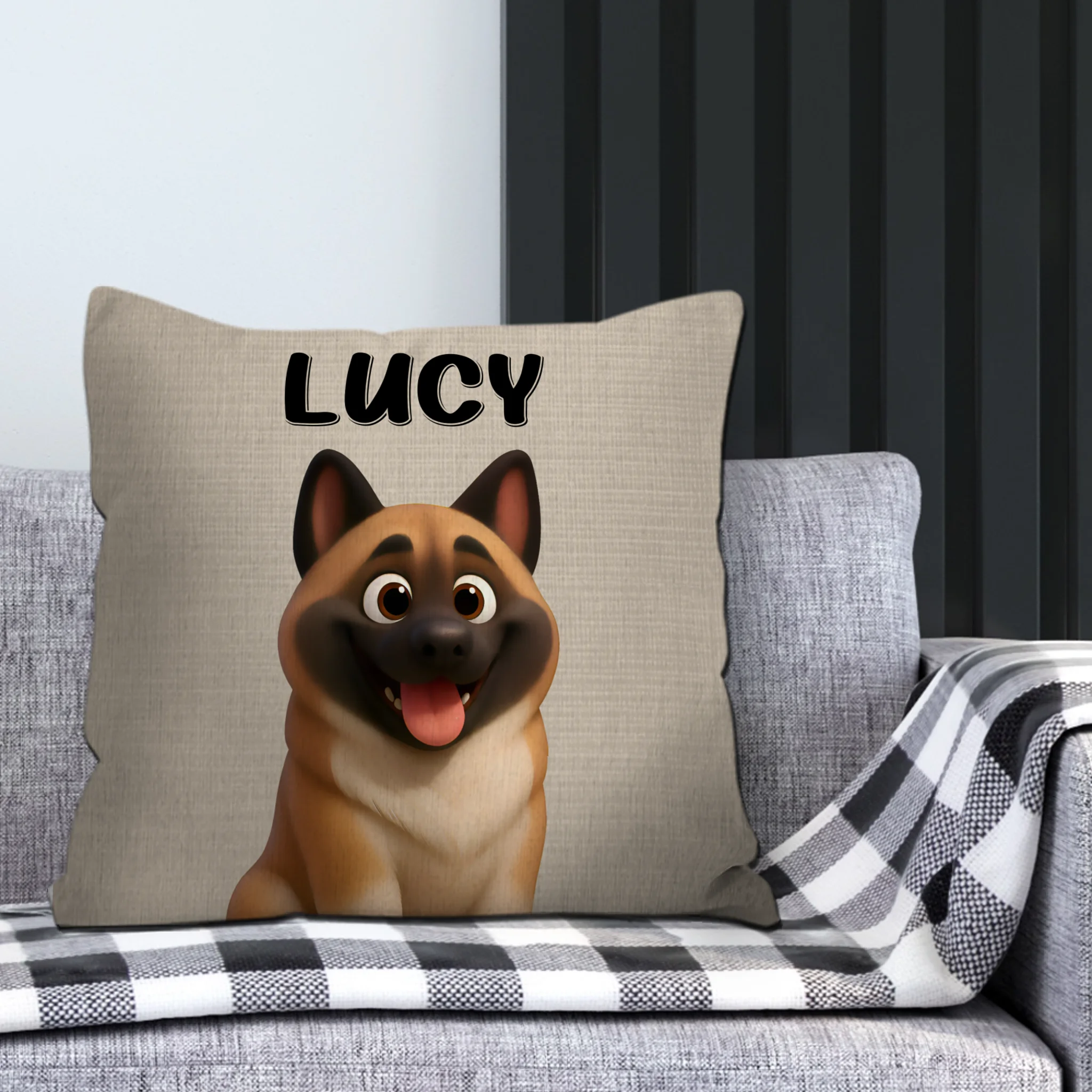 Personalized For Lucy Pillow - Emotional Custom Dog Gift For Owners - 89Prints