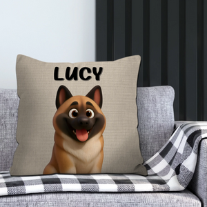 Personalized For Lucy Pillow - Emotional Custom Dog Gift For Owners - 89Prints