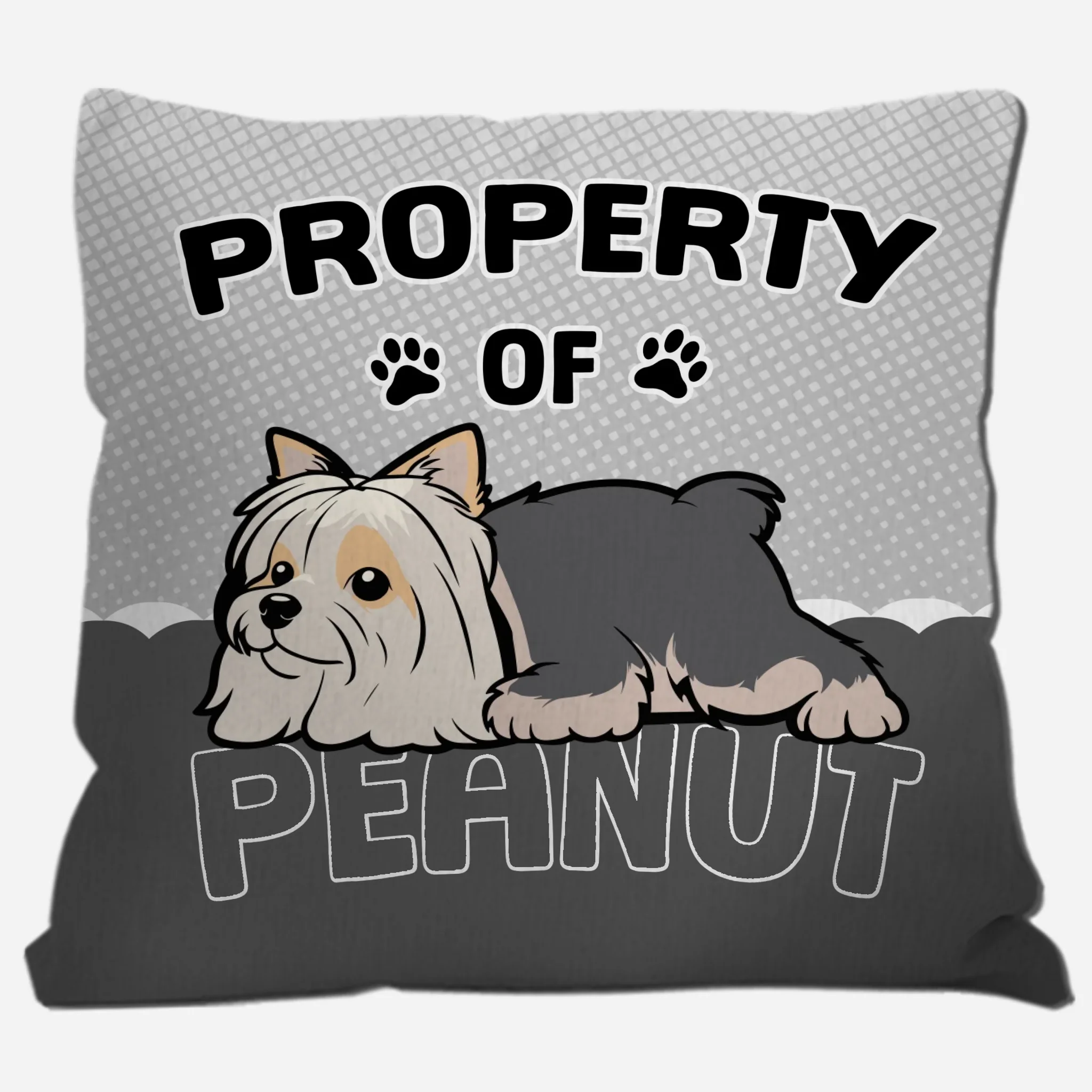 Property Of Dog Pillow - Adorable Custom Gift For Dog Owners - 89Prints