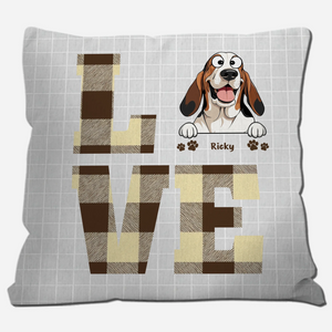 Funny Dog Love Pillow – Touching Gift For Dog Owners – 89Prints