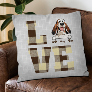Funny Dog Love Pillow – Touching Gift For Dog Owners – 89Prints