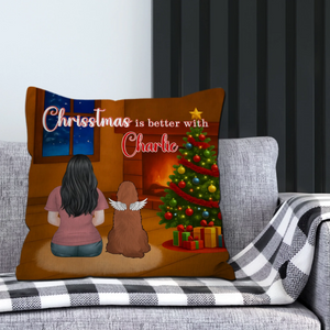 Christmas Is Better With Charlie Pillow – Bespoke Christmas Gift For Dog Lovers – 89Prints