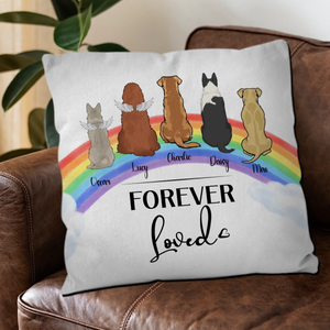 Forever Loved Pillow – Sentimental Present For Dog Lovers – 89Prints