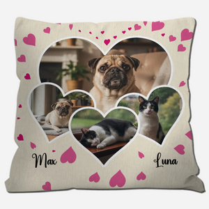 Personalized Pet Photo Pillow – Special Gift From The Dog – 89Prints